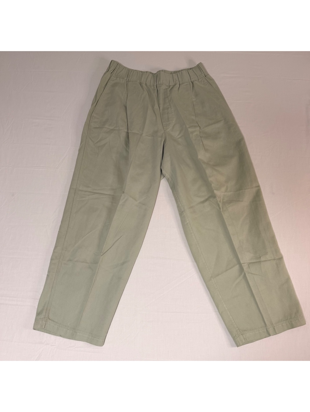 COS Relaxed Fit Beige Cotton Pants Size S